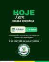  Hoje Tem Sessão Ordinária!